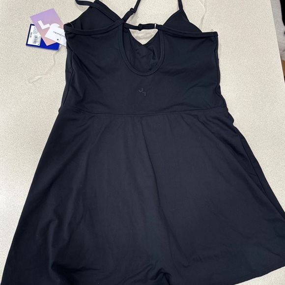 JoyLab Black active Dress built in bra & shorts size large - Picture 7 of 7